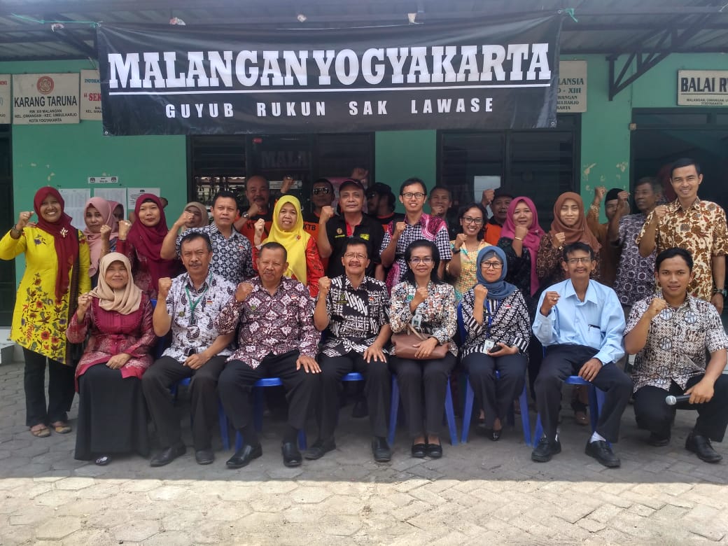 Kunjungan Tim Evaluasi Kampung Hijau Proklim ke Kampung Malangan